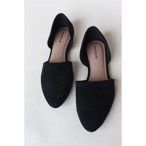 Black Torrid Dorsay Flats